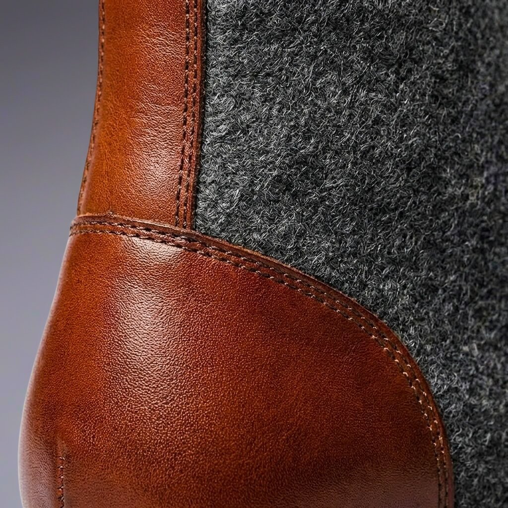 Gaspard Bottines Montantes À Lacets Bicolores Homme