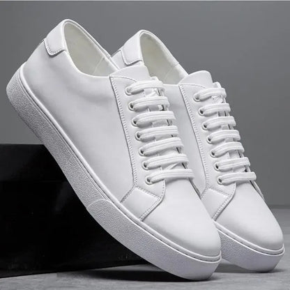 Fabien Baskets Aspect Cuir Lisse Homme