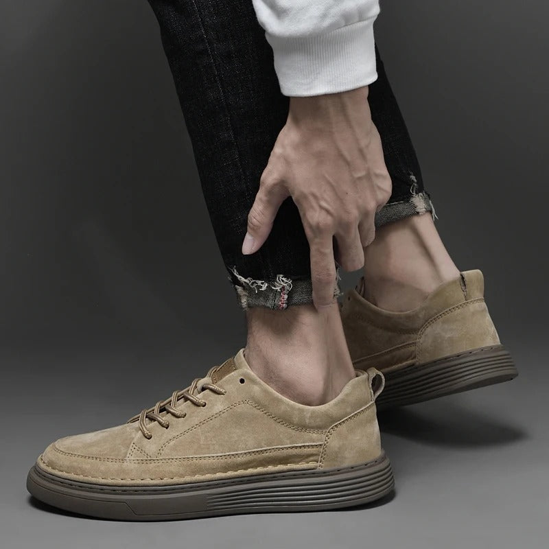 Edgar Chaussures De Ville Aspect Cuir Homme