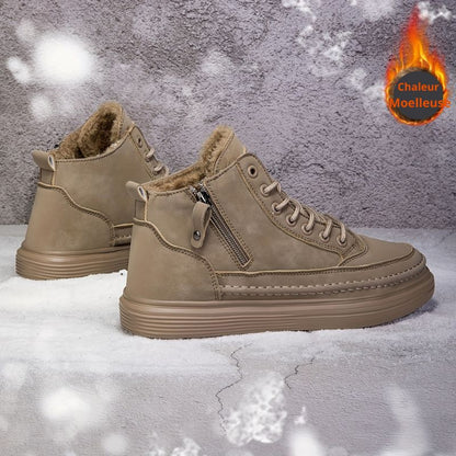 Céleste Bottines Montantes À Lacets Et Zip Doublées Femme