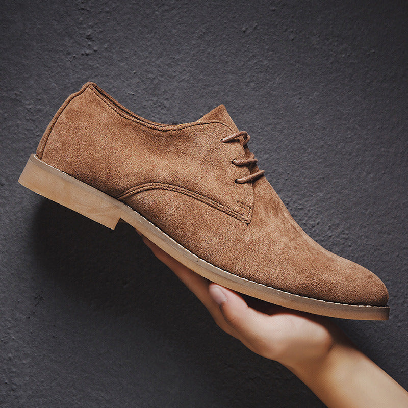 Étienne Chaussures Richelieu Effet Daim Homme
