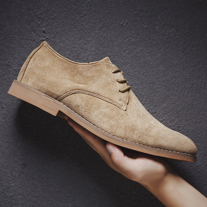Étienne Chaussures Richelieu Effet Daim Homme