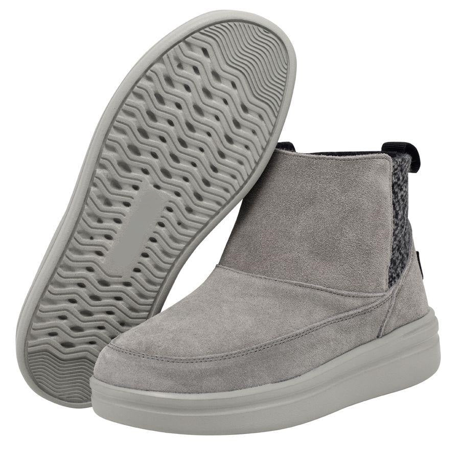 Mylène Bottines Effet Daim À Enfiler Semelle Épaisse Femme