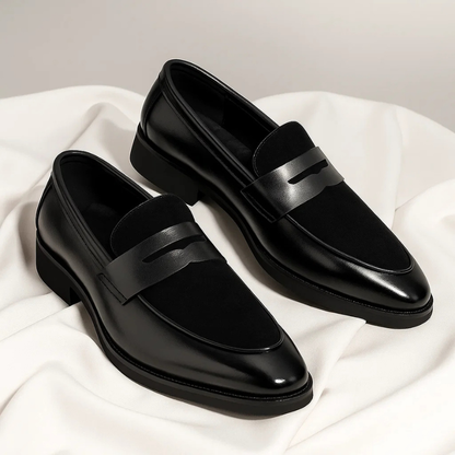 Philippe Mocassins Aspect Cuir Lisse Homme