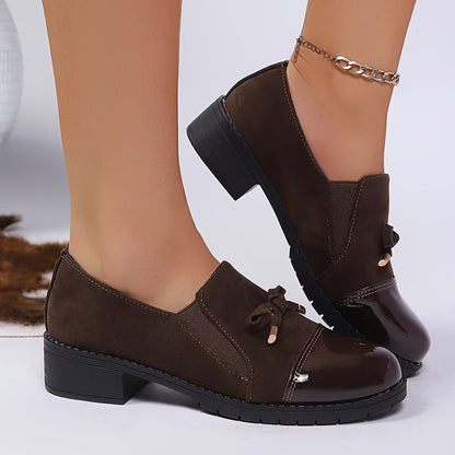 Camille Mocassins À Bout Verni Sans Lacets Femme