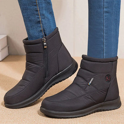 Noémie Bottines Matelassées À Zip Latéral Semelle Épaisse Femme