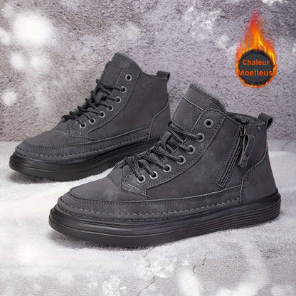 Céleste Bottines Montantes À Lacets Et Zip Doublées Femme