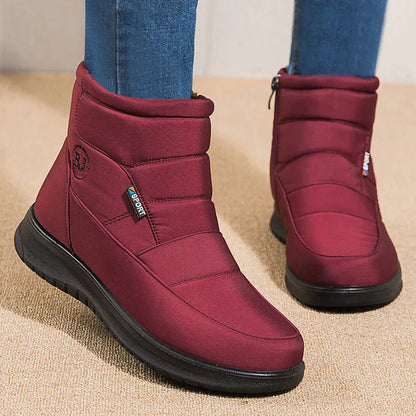 Noémie Bottines Matelassées À Zip Latéral Semelle Épaisse Femme