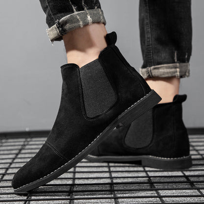 Loïc Chelsea Boots Effet Daim Homme