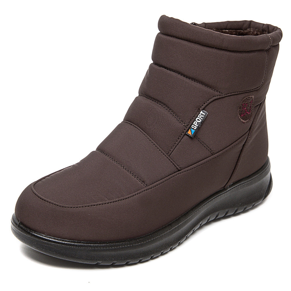 Noémie Bottines Matelassées À Zip Latéral Semelle Épaisse Femme