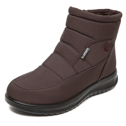 Noémie Bottines Matelassées À Zip Latéral Semelle Épaisse Femme
