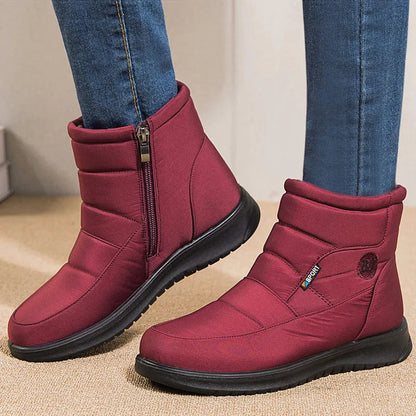 Noémie Bottines Matelassées À Zip Latéral Semelle Épaisse Femme