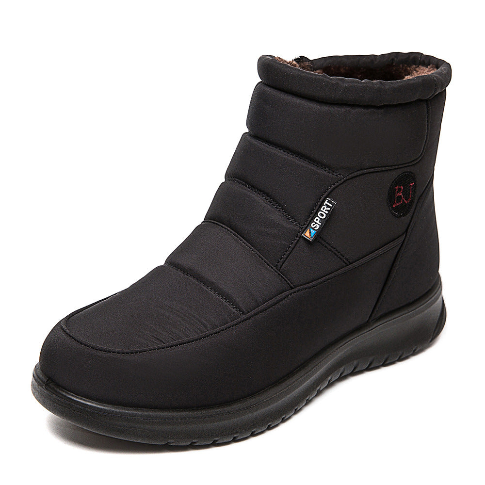 Noémie Bottines Matelassées À Zip Latéral Semelle Épaisse Femme