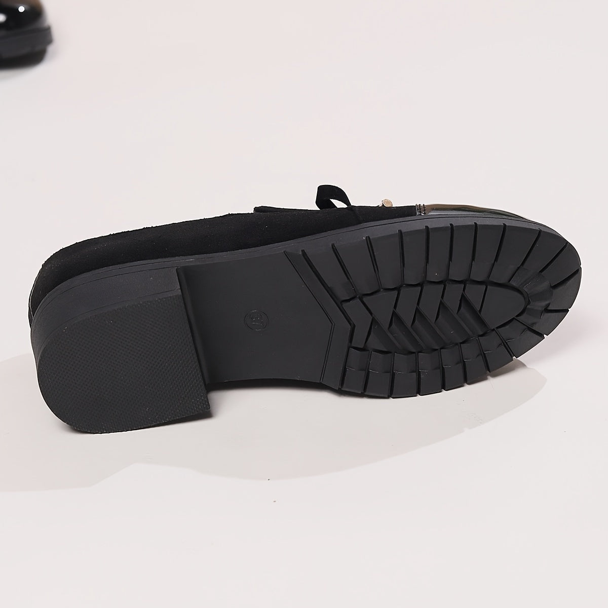 Camille Mocassins À Bout Verni Sans Lacets Femme