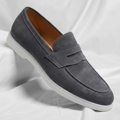 Rémi Mocassins Penny Effet Daim Homme
