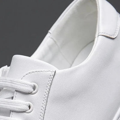 Fabien Baskets Aspect Cuir Lisse Homme