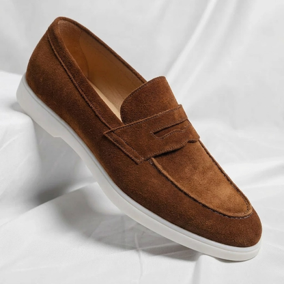 Rémi Mocassins Penny Effet Daim Homme