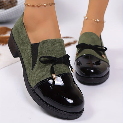Camille Mocassins À Bout Verni Sans Lacets Femme