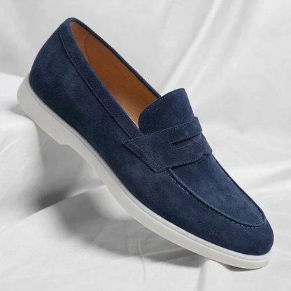 Rémi Mocassins Penny Effet Daim Homme