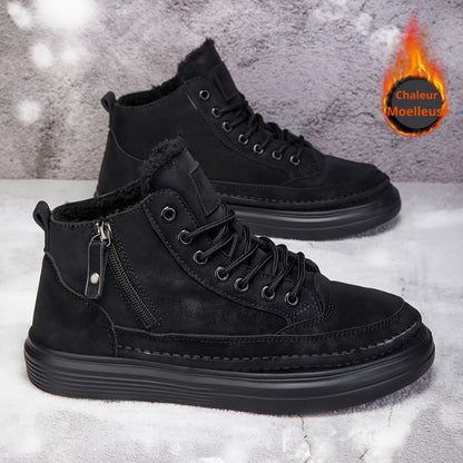 Céleste Bottines Montantes À Lacets Et Zip Doublées Femme