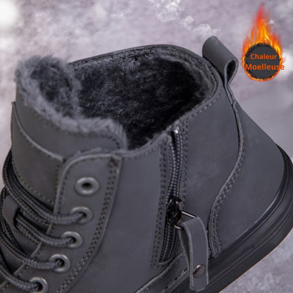 Céleste Bottines Montantes À Lacets Et Zip Doublées Femme