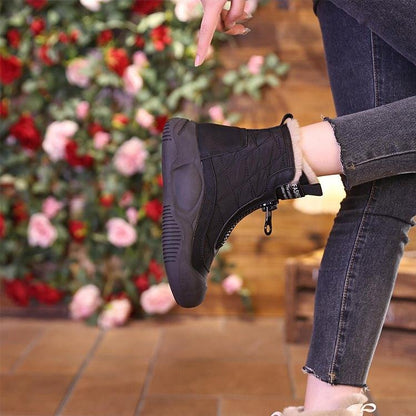 Axelle Bottines De Neige Matelassées Doublure Polaire Femme