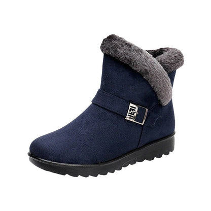 Emma Bottines Fourrées À Revers Et Boucle Femme