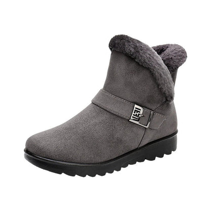 Emma Bottines Fourrées À Revers Et Boucle Femme