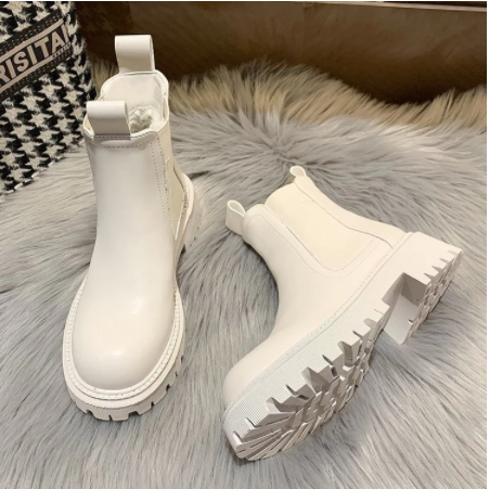 Véra Bottines Chelsea À Semelle Crantée Épaisse Femme
