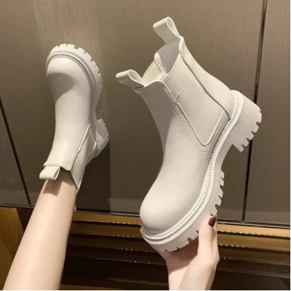 Véra Bottines Chelsea À Semelle Crantée Épaisse Femme