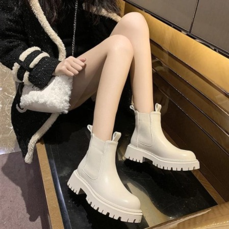 Véra Bottines Chelsea À Semelle Crantée Épaisse Femme