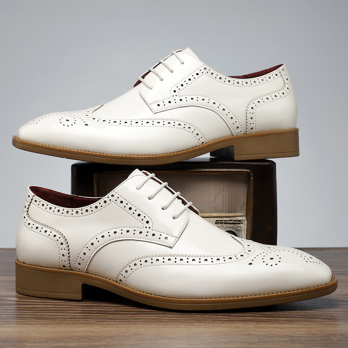 Simon Chaussures Richelieu Vernies Homme
