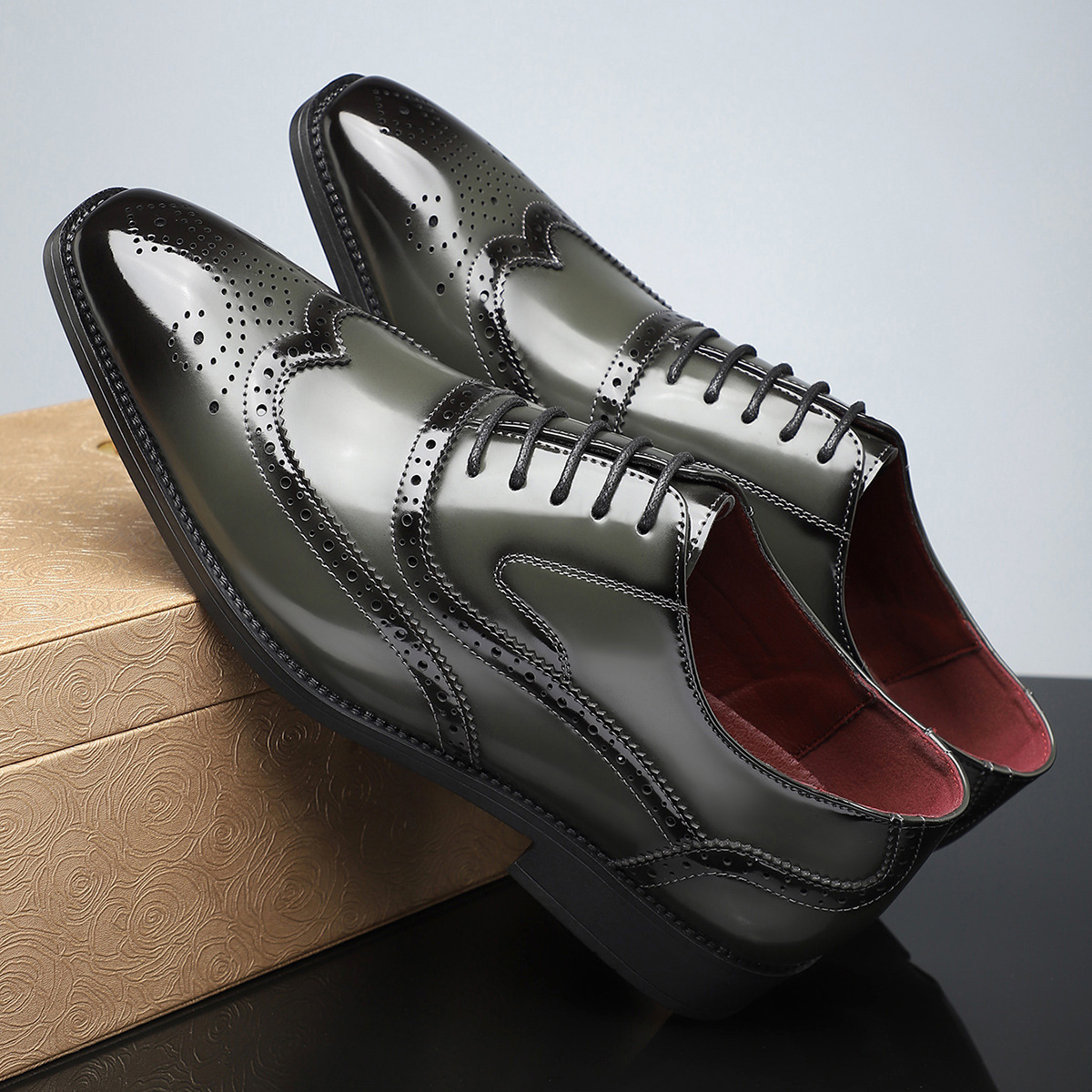 Simon Chaussures Richelieu Vernies Homme