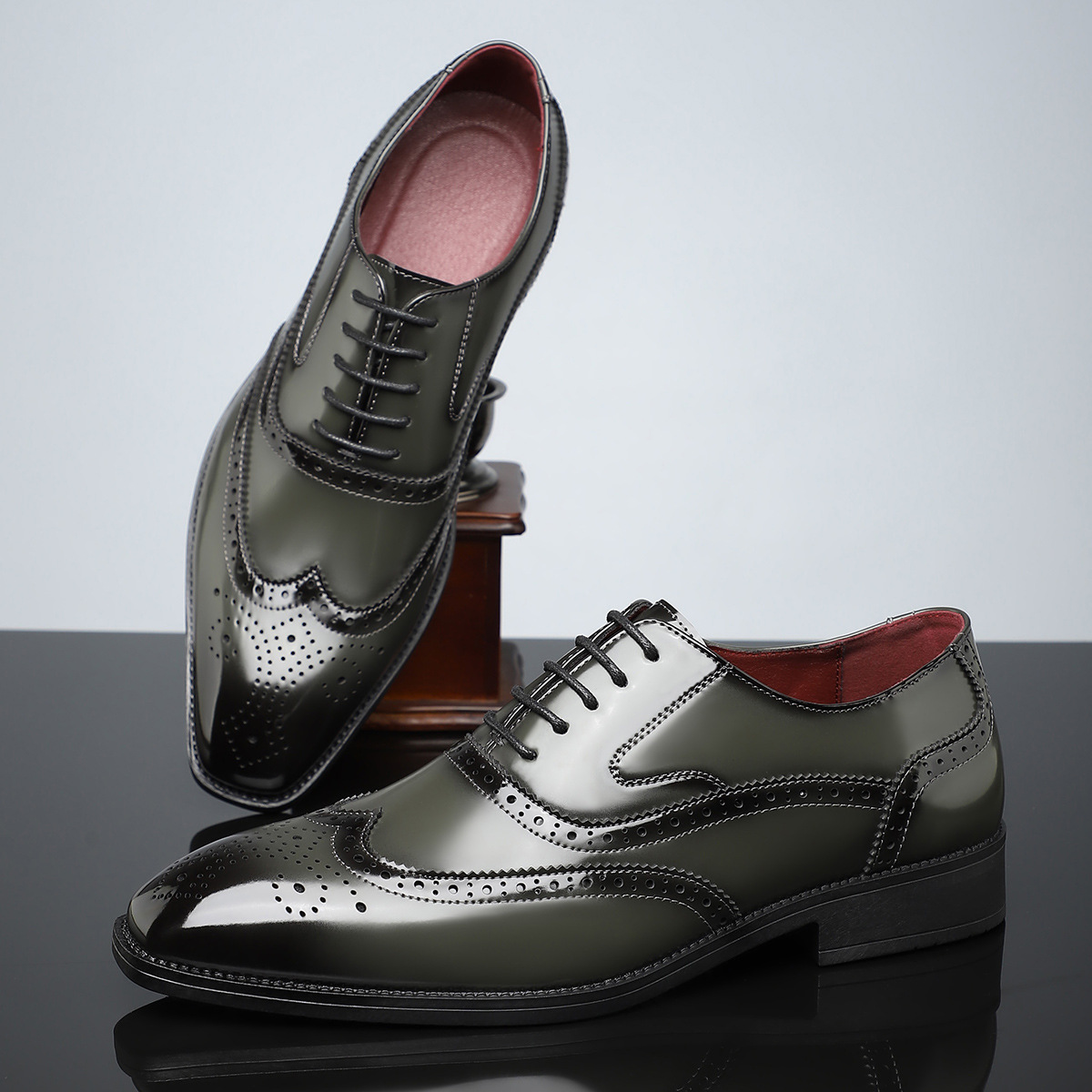 Simon Chaussures Richelieu Vernies Homme