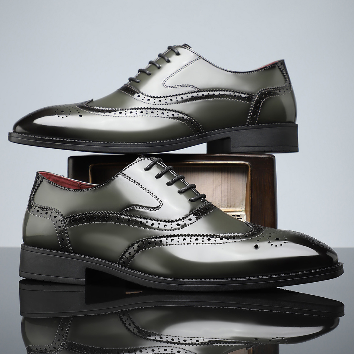 Simon Chaussures Richelieu Vernies Homme