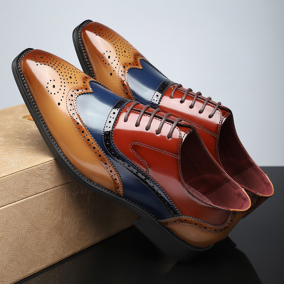Simon Chaussures Richelieu Vernies Homme