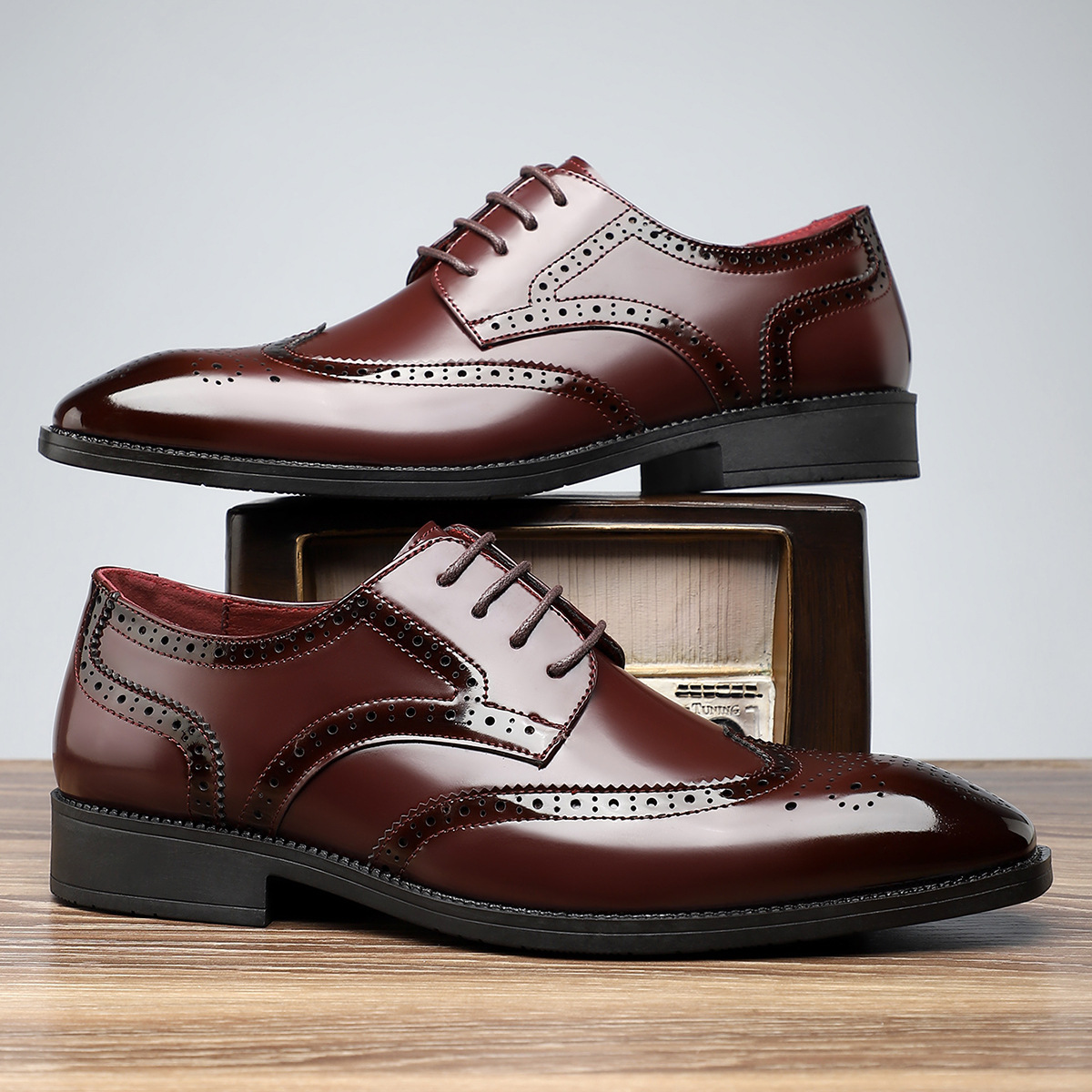 Simon Chaussures Richelieu Vernies Homme