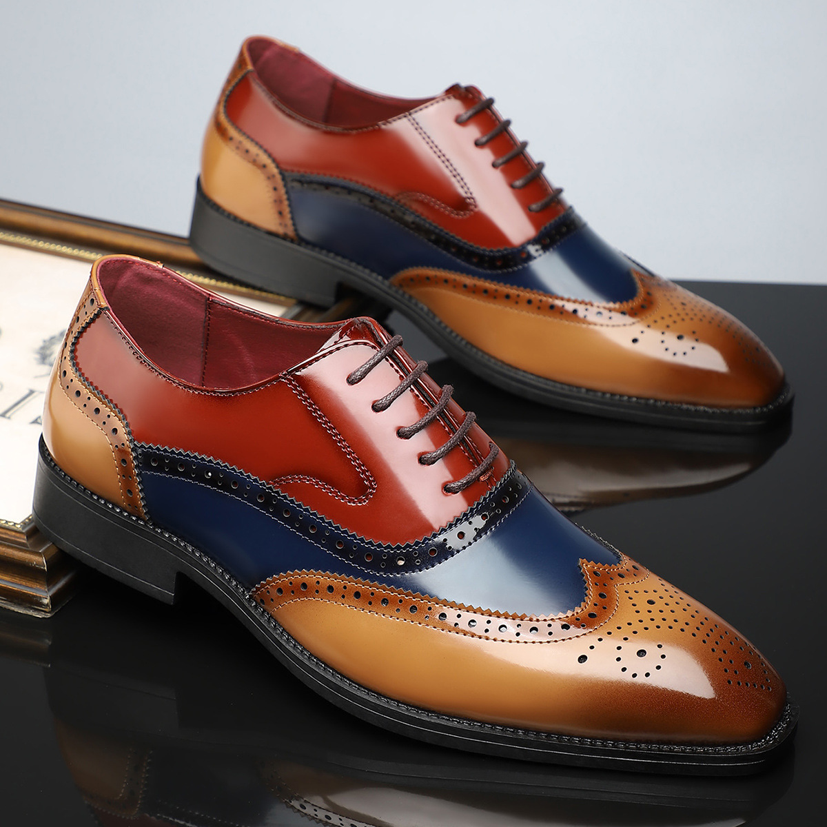 Simon Chaussures Richelieu Vernies Homme