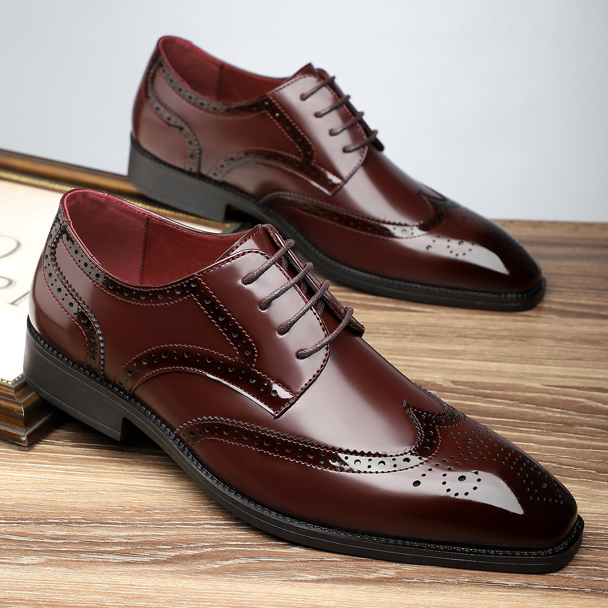 Simon Chaussures Richelieu Vernies Homme