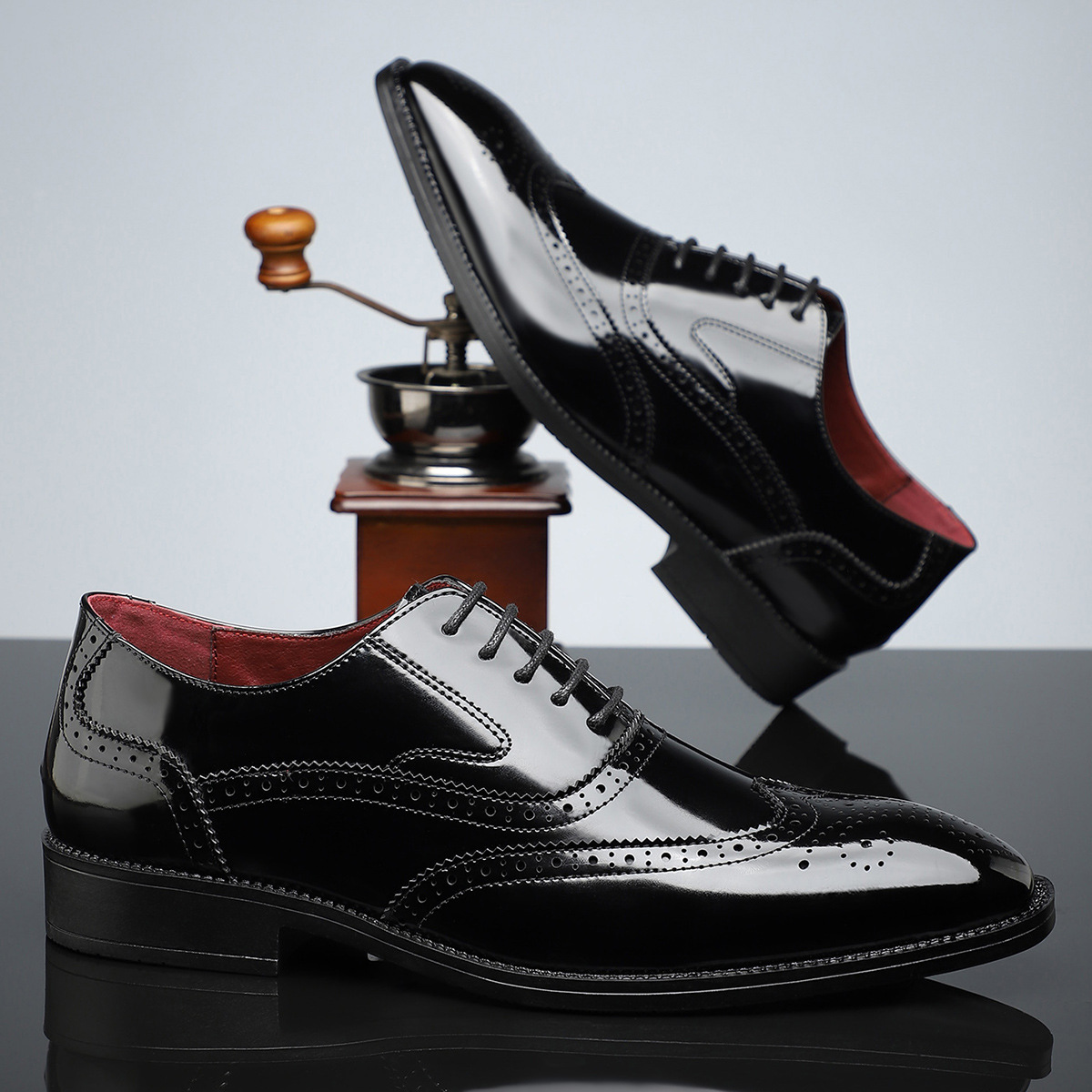 Simon Chaussures Richelieu Vernies Homme