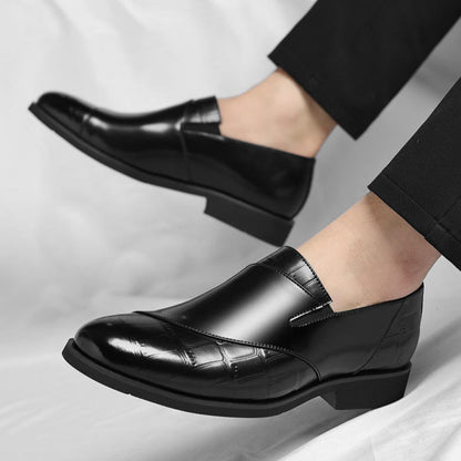 Félix Mocassins Aspect Cuir Bicolore Homme