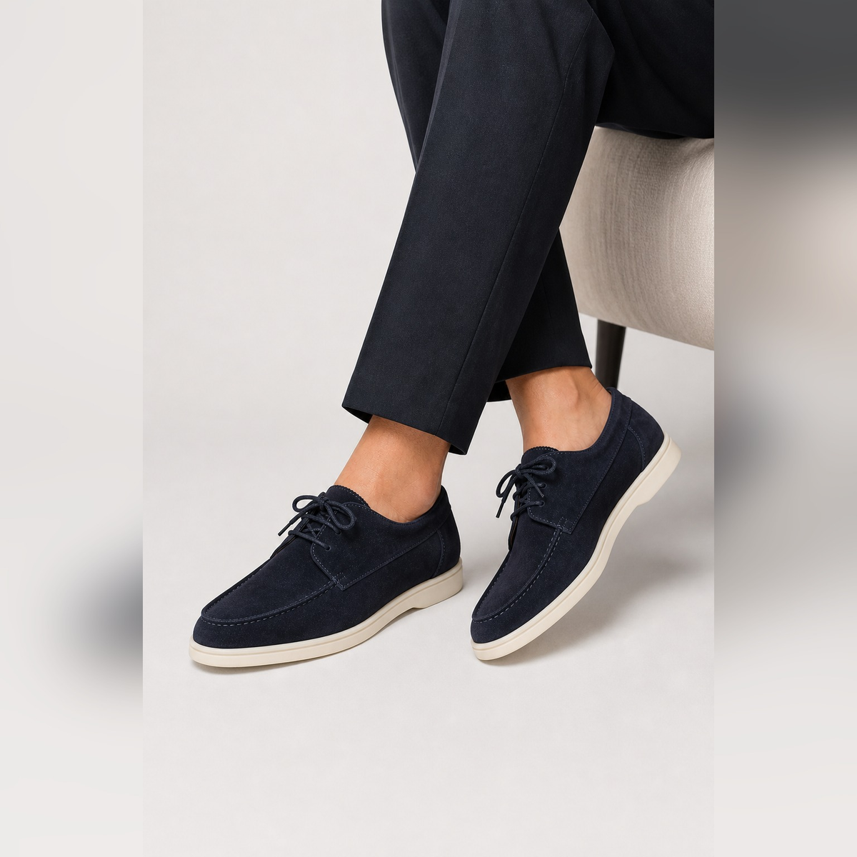 Célian Mocassins À Lacets De Forme Classique Homme
