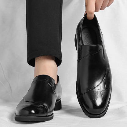 Félix Mocassins Aspect Cuir Bicolore Homme
