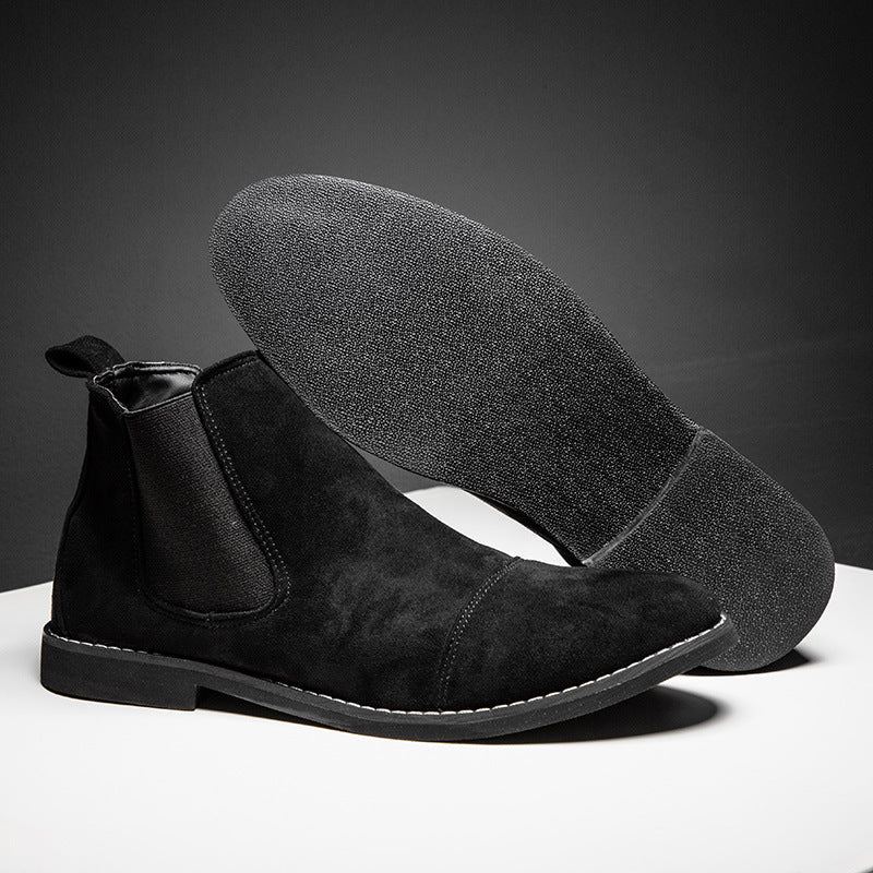 Loïc Chelsea Boots Effet Daim Homme