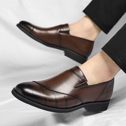 Félix Mocassins Aspect Cuir Bicolore Homme