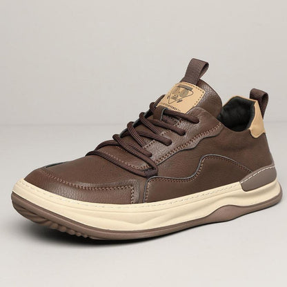 Quentin Baskets Col Rembourré Aspect Cuir Homme
