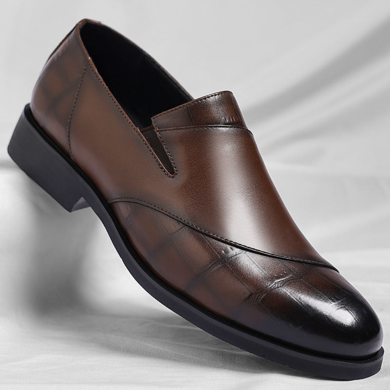 Félix Mocassins Aspect Cuir Bicolore Homme