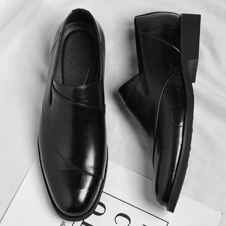 Félix Mocassins Aspect Cuir Bicolore Homme