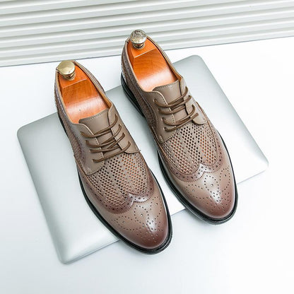 Gabin Chaussures Richelieu Bout Fleuri Homme