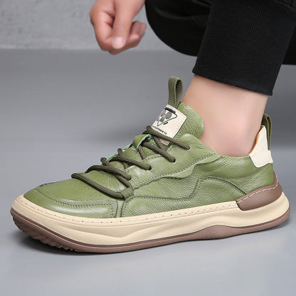 Quentin Baskets Col Rembourré Aspect Cuir Homme